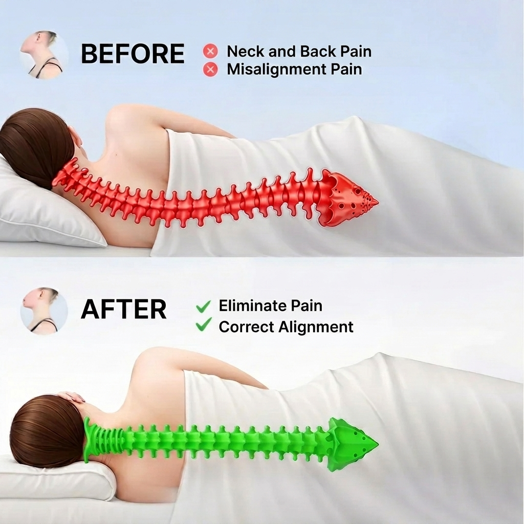 No more cervical pain within the first night.