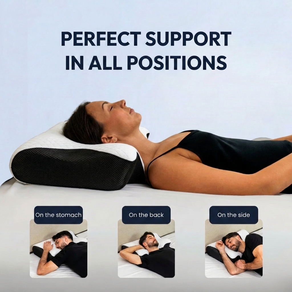 No more cervical pain within the first night.